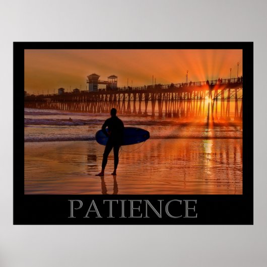 忍耐ポスター ポスター (正面)