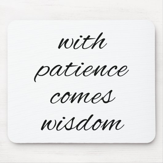 忍耐マウスパッド付き マウスパッド (正面)