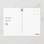 忍耐レベルのポストカード ポストカード (裏面)