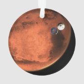 忍耐ローバーのクルーズステージをキャスト。 オーナメント (裏面)