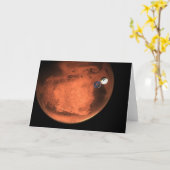 忍耐ローバーのクルーズステージをキャスト。 カード (黄色い花)