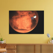 忍耐ローバーのクルーズステージをキャスト。 キャンバスプリント (インサイチュ (リビング))