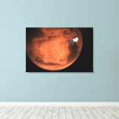 忍耐ローバーのクルーズステージをキャスト。 キャンバスプリント (インサイチュ (ウッドフロア))