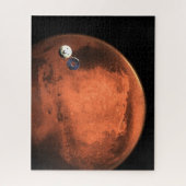 忍耐ローバーのクルーズステージをキャスト。 ジグソーパズル (縦)