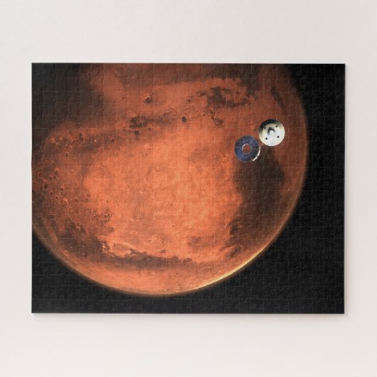 忍耐ローバーのクルーズステージをキャスト。 ジグソーパズル (横)