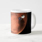 忍耐ローバーのクルーズステージをキャスト。 ジャンボコーヒーマグカップ (正面右)