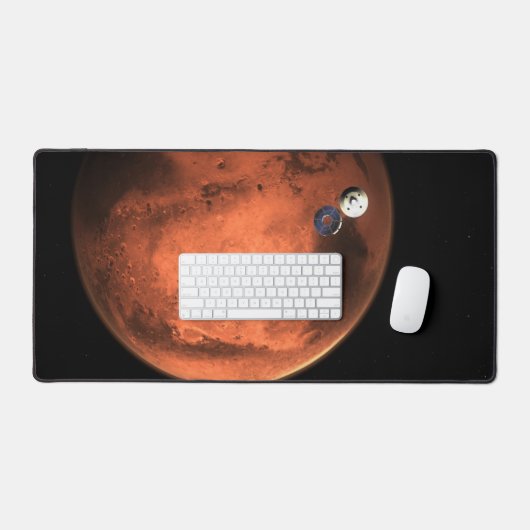 忍耐ローバーのクルーズステージをキャスト。 デスクマット (キーボード&マウス)