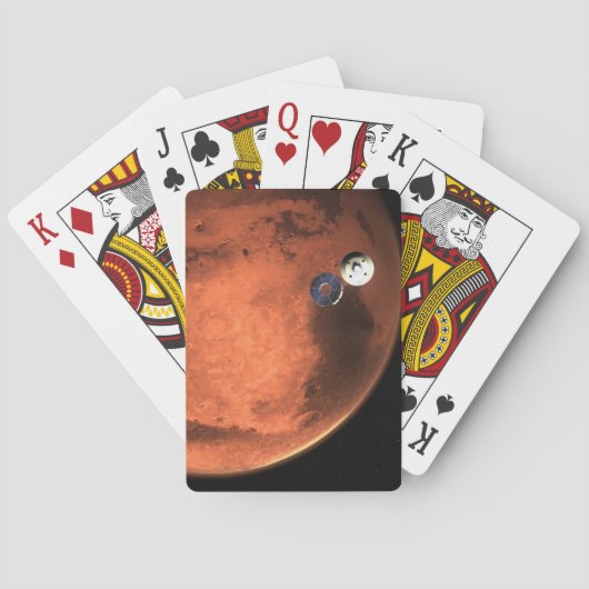 忍耐ローバーのクルーズステージをキャスト。 トランプ (裏面)