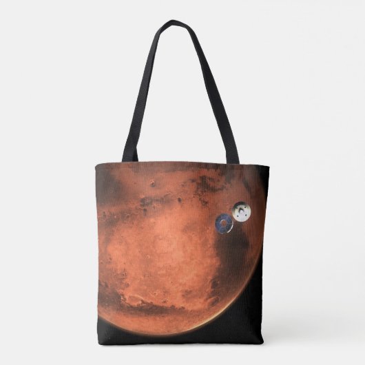 忍耐ローバーのクルーズステージをキャスト。 トートバッグ (裏面)