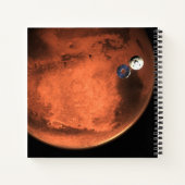 忍耐ローバーのクルーズステージをキャスト。 ノートブック (裏面)