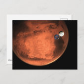 忍耐ローバーのクルーズステージをキャスト。 ポストカード (正面/裏面)