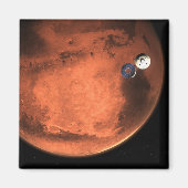 忍耐ローバーのクルーズステージをキャスト。 マグネット (正面)