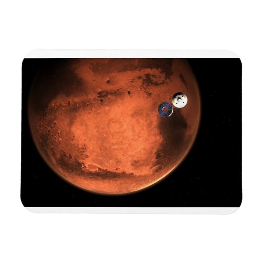 忍耐ローバーのクルーズステージをキャスト。 マグネット (横)