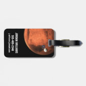 忍耐ローバーのクルーズステージをキャスト。 ラゲッジタグ (裏面横)