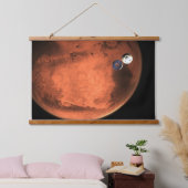 忍耐ローバーのクルーズステージをキャスト。 吊り下げ型タペストリー (寝室)