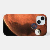 忍耐ローバーのクルーズステージをキャスト。 iPhone 15ケース (裏面横)