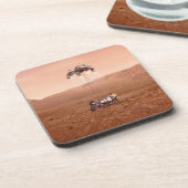 忍耐ローバーは無事に火星に着陸した。 コースター (左側)