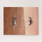 忍耐ローバーは無事に火星に着陸した。 ジグソーパズル (横)