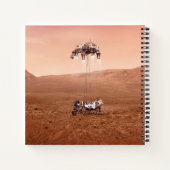 忍耐ローバーは無事に火星に着陸した。 ノートブック (裏面)