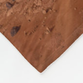 忍耐ローバーは無事に火星に着陸した。 フリースブランケット (角)