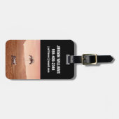 忍耐ローバーは無事に火星に着陸した。 ラゲッジタグ (正面横)