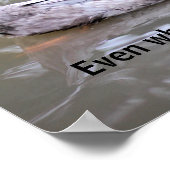 忍耐力のある教室ポスター ポスター (角)