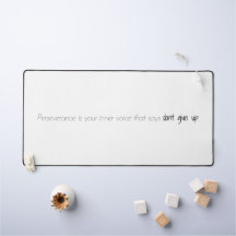 忍耐力デスクマット