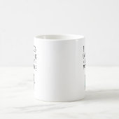 忍耐力以外はすべて詰め込んだマグ コーヒーマグカップ (中央)