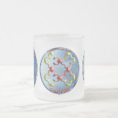 忍耐力 フロストグラスマグカップ (中央)