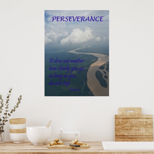 忍耐力 – ポスター (キッチン)