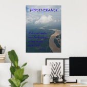 忍耐力 – ポスター (ホームオフィス)