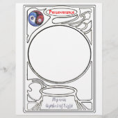 忍耐力 レターヘッド (正面)