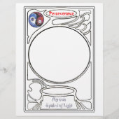 忍耐力 レターヘッド (正面)