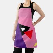 忍耐強いハート – オールオーバープリントエプロン エプロン (インサイチュ)
