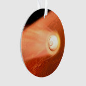 忍耐強いローバーが火星に降下するエアロシェル オーナメント (正面)