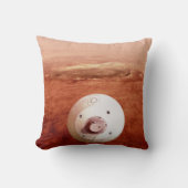 忍耐強いローバーが火星に降下するエアロシェル クッション (正面)