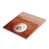 忍耐強いローバーが火星に降下するエアロシェル タイル (側面)