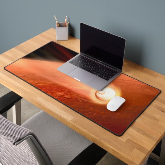 忍耐強いローバーが火星に降下するエアロシェル デスクマット (オフィス2)