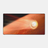 忍耐強いローバーが火星に降下するエアロシェル デスクマット (正面)