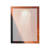 忍耐強いローバーが火星に降下するエアロシェル ノートパッド (回転)