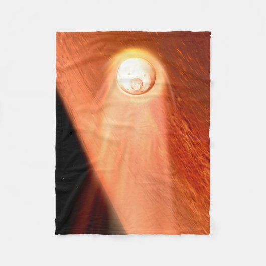 忍耐強いローバーが火星に降下するエアロシェル フリースブランケット (正面)