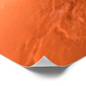 忍耐強いローバーが火星に降下するエアロシェル ポスター (角)