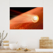 忍耐強いローバーが火星に降下するエアロシェル ポスター (キッチン)