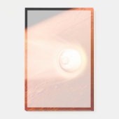 忍耐強いローバーが火星に降下するエアロシェル ポストイット (正面)