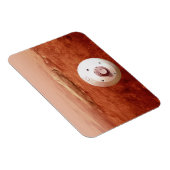 忍耐強いローバーが火星に降下するエアロシェル マグネット (右側)