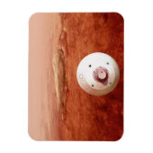 忍耐強いローバーが火星に降下するエアロシェル マグネット (縦)