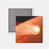 忍耐強いローバーが火星に降下するエアロシェル マグネット (正面/裏面)