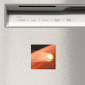 忍耐強いローバーが火星に降下するエアロシェル マグネット (インサイチュ (食洗機))