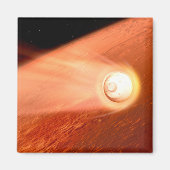 忍耐強いローバーが火星に降下するエアロシェル マグネット (正面)