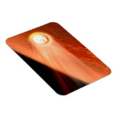 忍耐強いローバーが火星に降下するエアロシェル マグネット (右側)